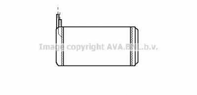 AVA QUALITY COOLING lc6032 -  Теплообменник, отопление салона